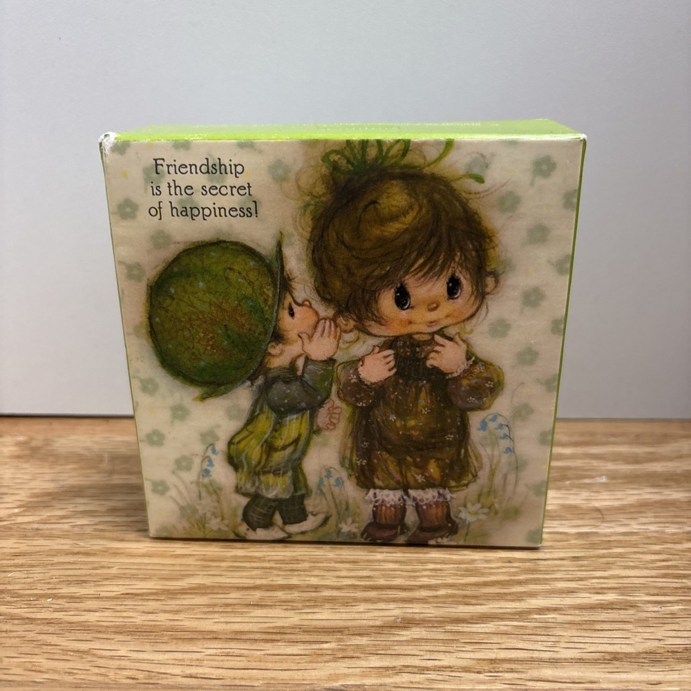 Vintage Springbok Mini Puzzle 65 Piece Mary Hamilton Friendship Secret Happiness